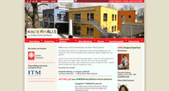 Desktop Screenshot of kinderhaus-ekiz.caritas-pforzheim.de