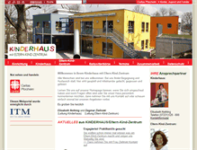Tablet Screenshot of kinderhaus-ekiz.caritas-pforzheim.de