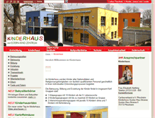 Tablet Screenshot of kinderhaus.caritas-pforzheim.de